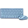 Ngs Fantasy Kit Teclado y Ratón Inalámbricos Color Azul